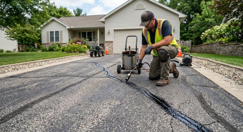 Driveway Paving Repair in Little Rock, AR