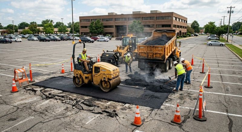 Commercial Asphalt Repair in Orange County, CA