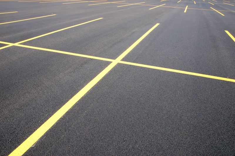 Parking Lot Asphalt Surface